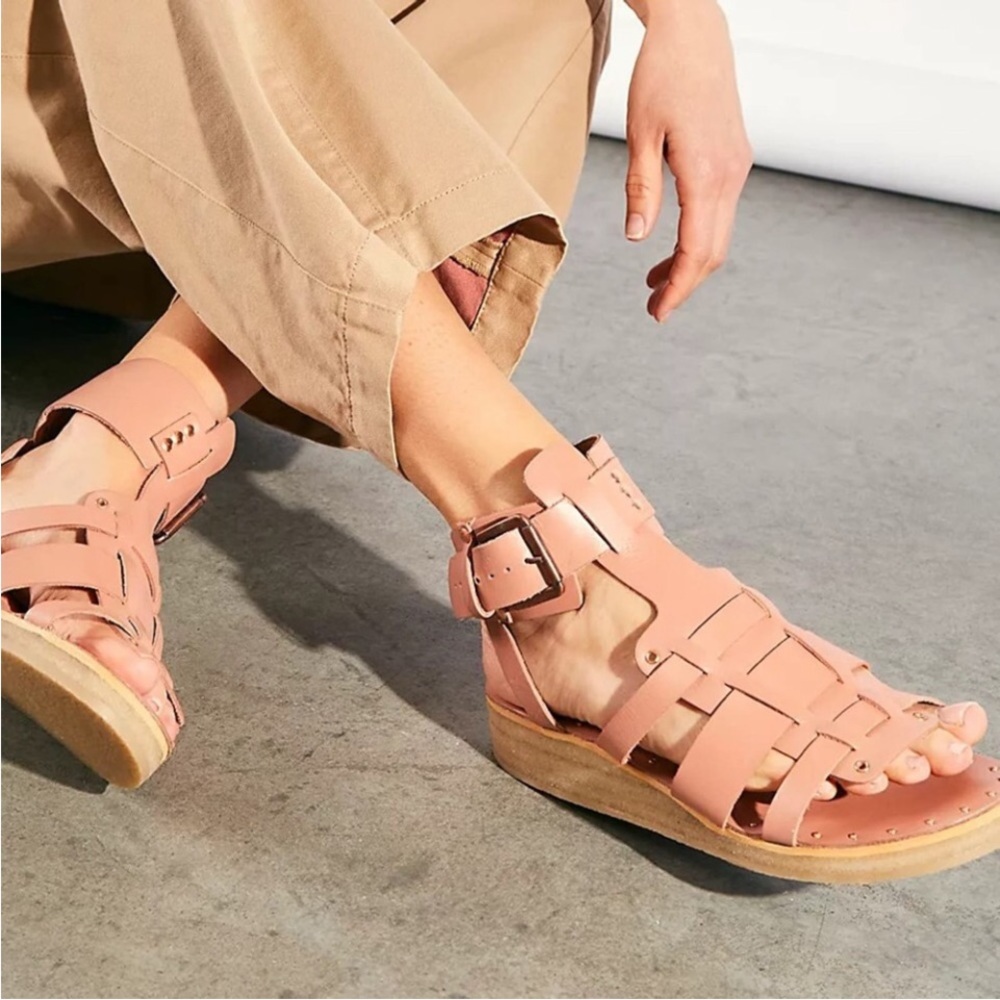 Free People Marianne Wedge Sandal Size 39